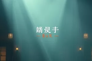 犯罪剧《暗河桥下》封面：桥洞下的积水与一束手电光
